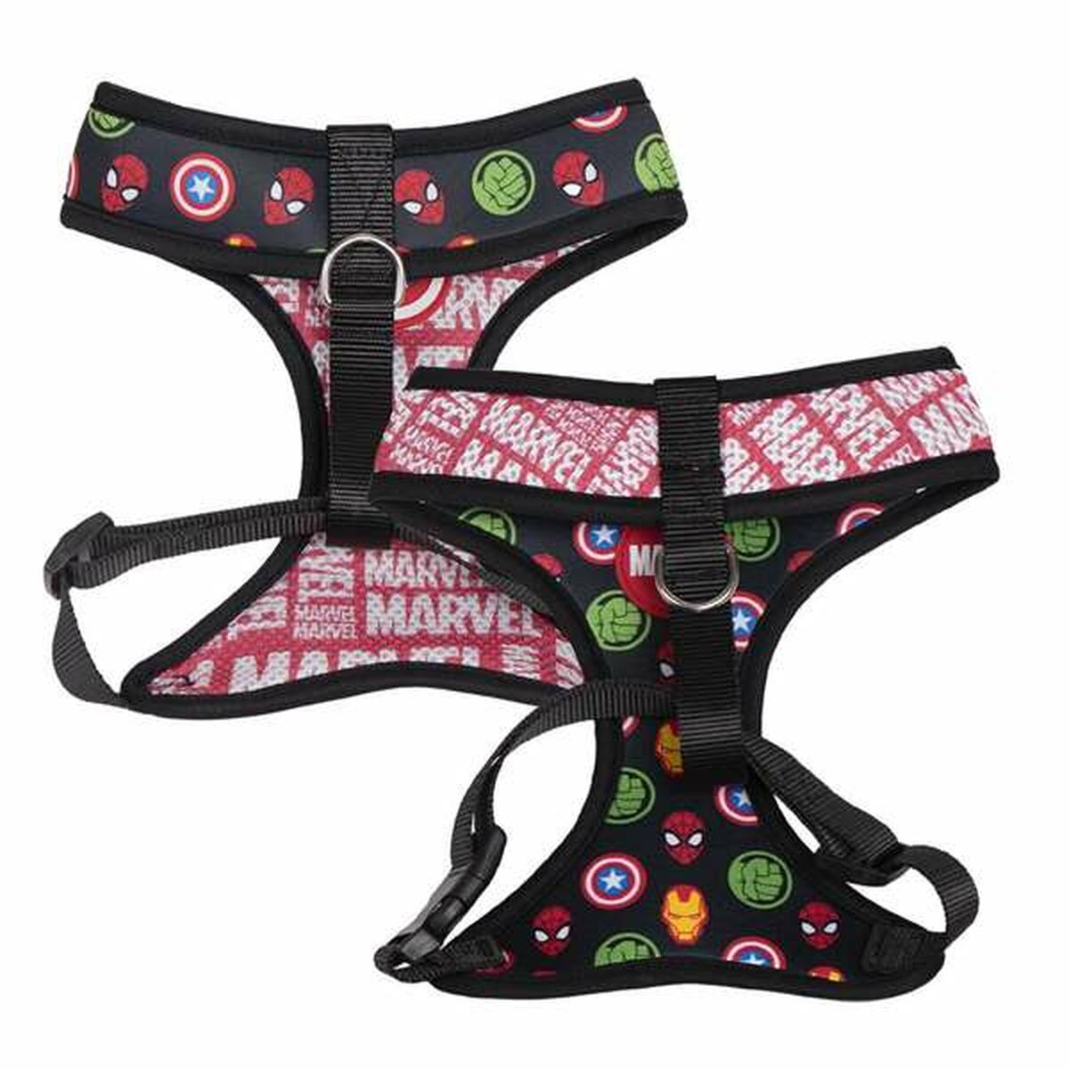 Dog Harness Marvel Red-2