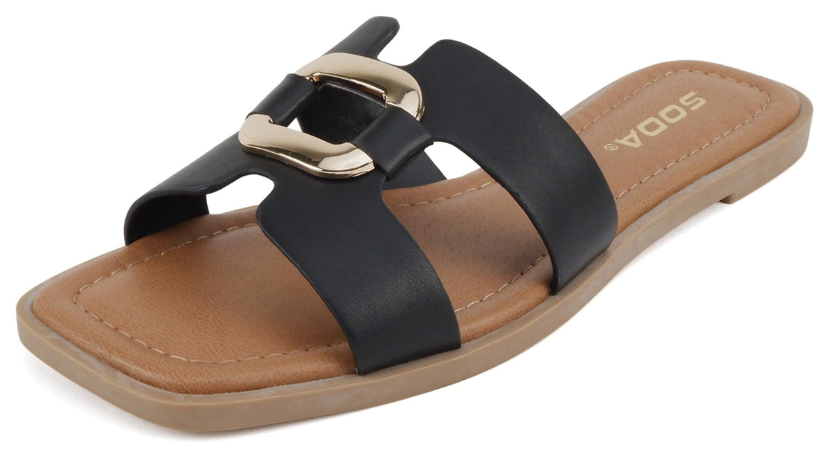 FENG-S Black PU Soda