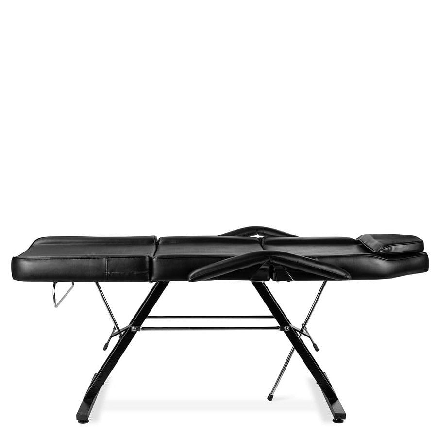 Black Adjustable Massage Bed Salon Chair w/ Hydraulic Stool-1