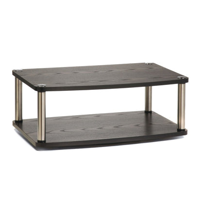 2-Tier Swivel TV Stand / TV Turntable Swivel Board-1