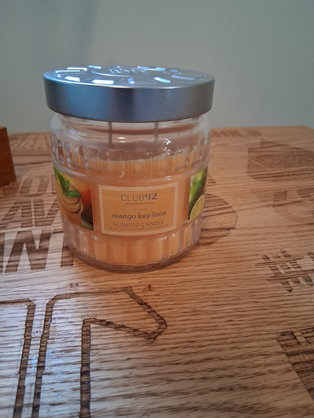 Club 92 Mango Key Lime  Scented Candle, 8oz.