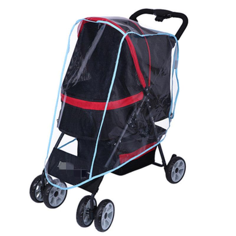 Pet Companion Trolley Raincoat Poncho-4