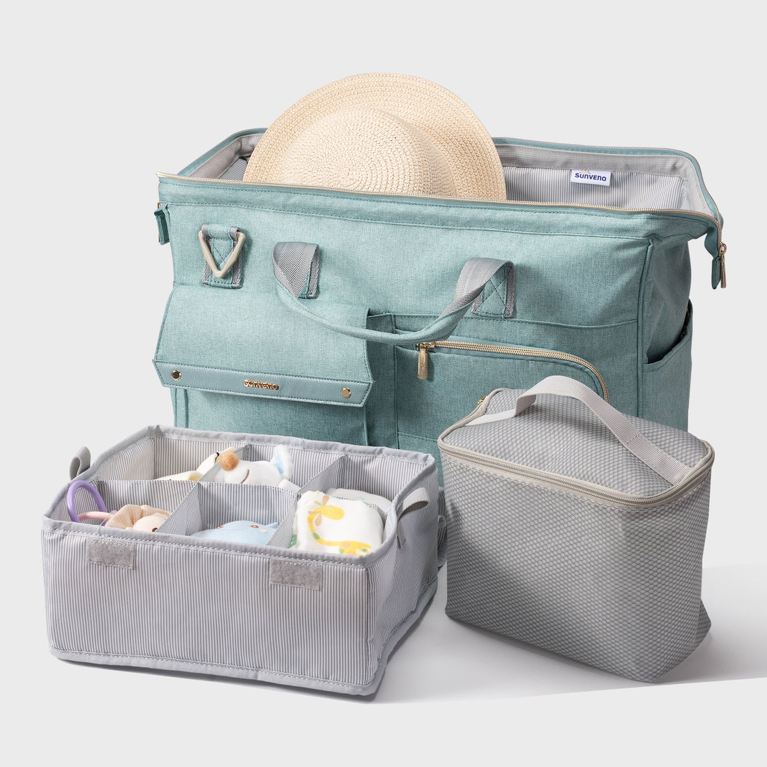 3 in 1 Diaper Travel Tote Bag-1
