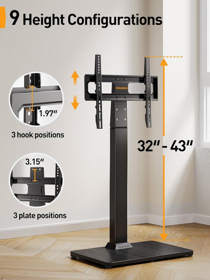 Floor TV Stand With Universal Heavy Duty Mount Seventy Inch TV-2