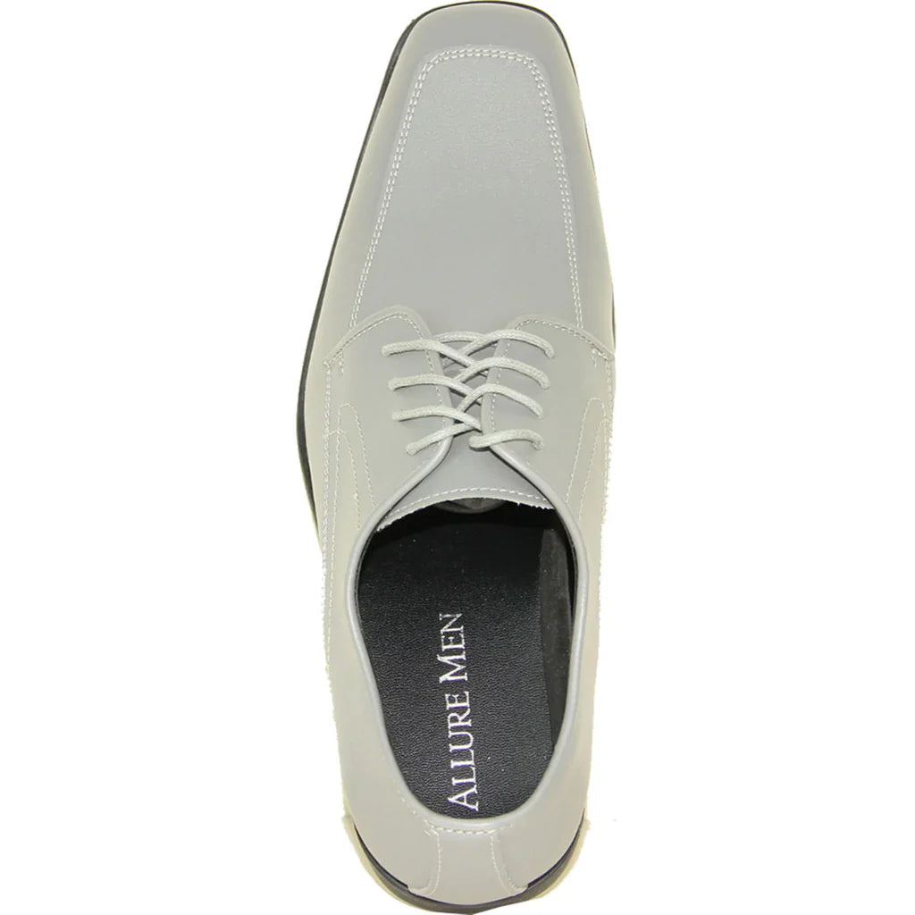 ALLURE MEN Dress Shoe AL01 Oxford Formal Tuxedo for Prom &amp; Wedding - 2-3