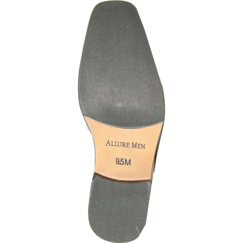 ALLURE MEN Dress Shoe AL01 Oxford Formal Tuxedo for Prom &amp; Wedding - 2-2