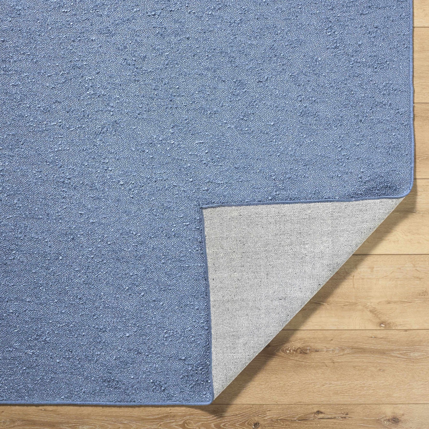 Breena Slate Blue Washable Area Rug-3