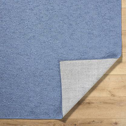 Breena Slate Blue Washable Area Rug-3