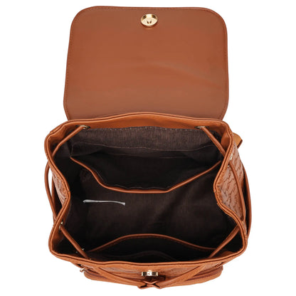 Compass 10L Vegan Leather Monogram Mini Backpack-3
