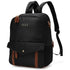 Luxe Journey 18L Twill and Vegan Leather Backpack-0