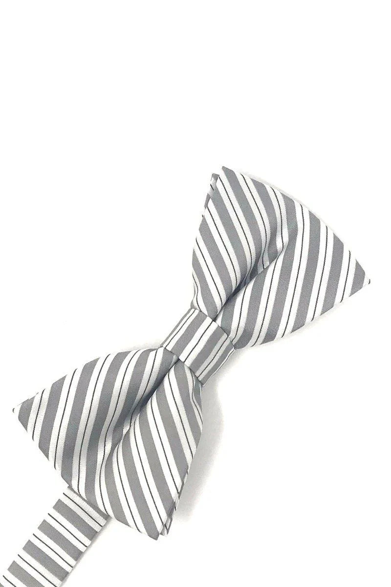 Newton Stripe Kids Bow Tie-2