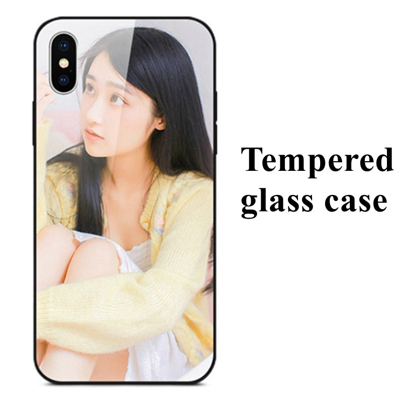 Phone case with a woman&
