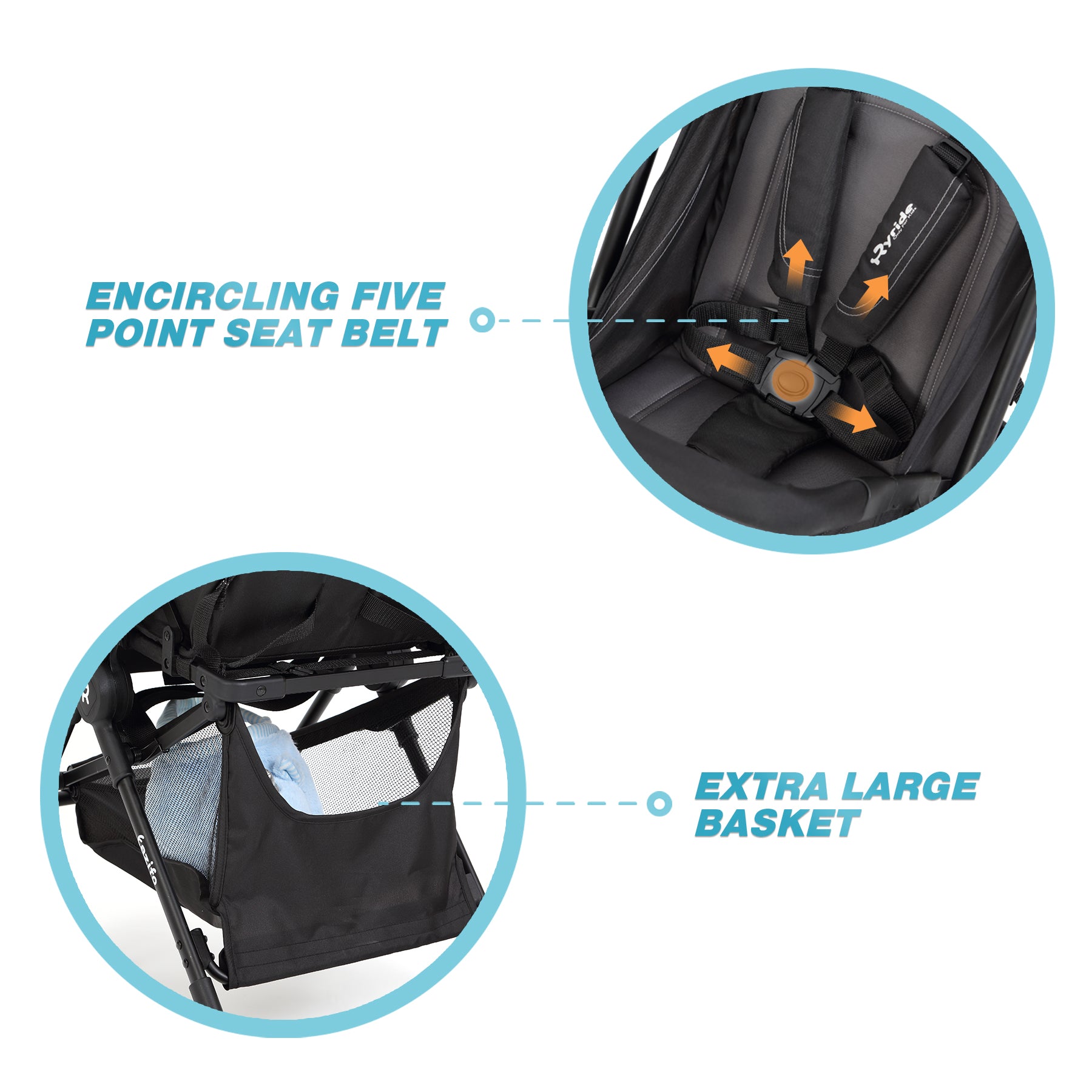Lightweight Baby Stroller