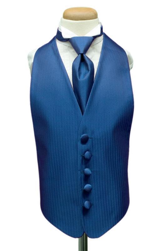 Herringbone Kids Tuxedo Vest 2-30