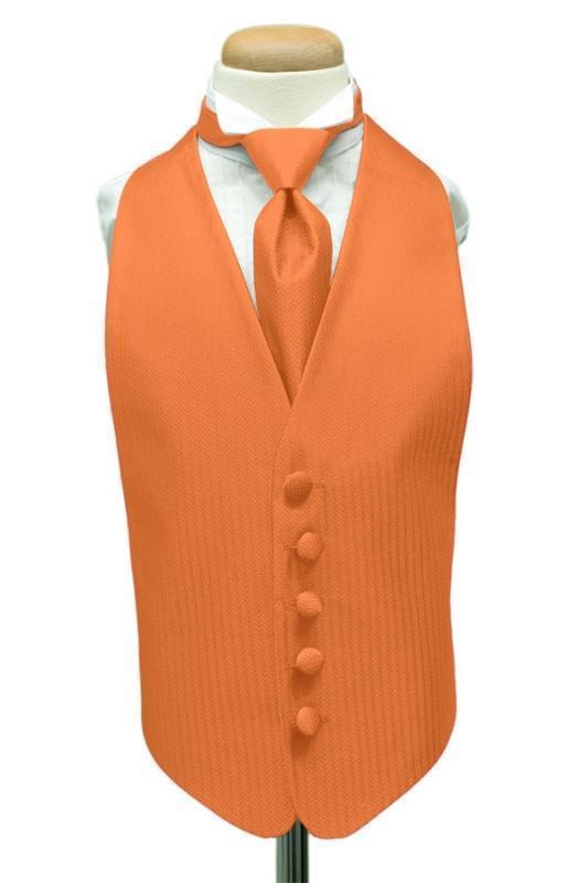Herringbone Kids Tuxedo Vest 2-3
