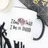 White mug with black handle, illustrated brain and text: "I Can&